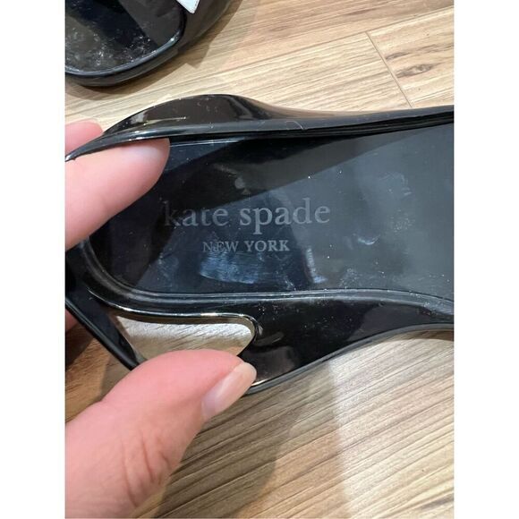 Kate Spade NY Ode slingback jelly sandal sz 5 - Picture 3 of 7